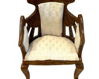Dollhouse Miniature Artisan Pit Ginsburg Chair Fantastic Merchandise Bespaq