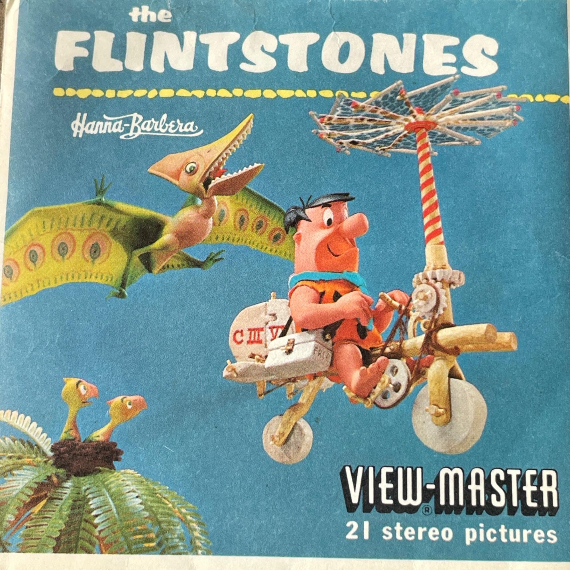 Vintage View-master Reels the Flintstones B514 Reel Set Hanna