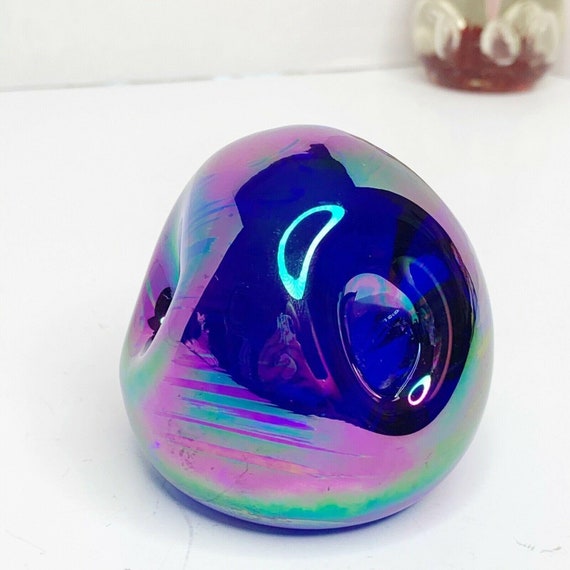 Glass Paperweight 1984