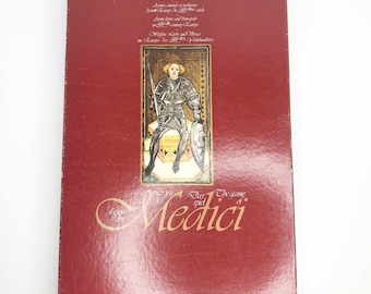 The Game of Medici Board Game Made in Italy Vintage 1981 International Team G202