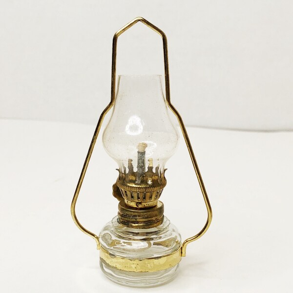 Miniature Oil Lamp Etsy