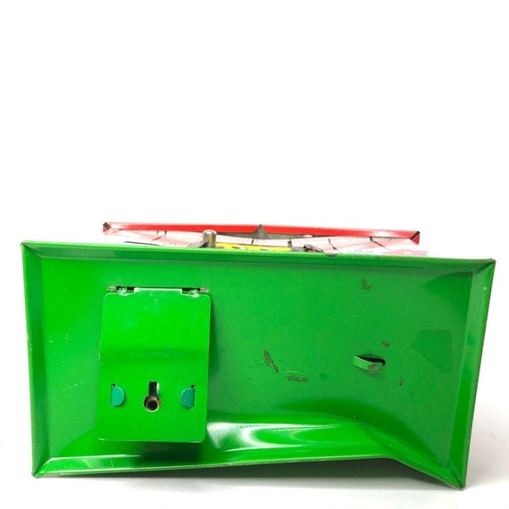 Memorabilia Vintage Mechanical Tin Dog House Coin Bank made in Hungary