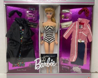 Mattel 35th Anniversary Barbie Gift Set Easter Parade Roman Holiday #11591 NIB