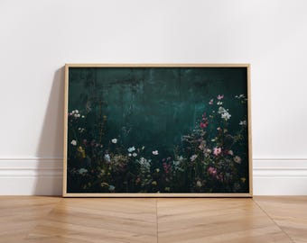 Wildflower Botanical Print – Farmhouse Style Floral Wall Art