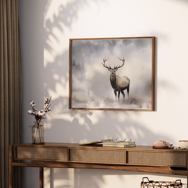 Elk Artwork - Etsy