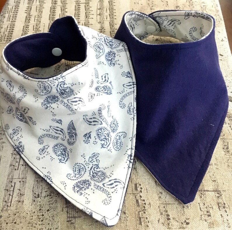 Pretty Baby Reversible Drool Bibs