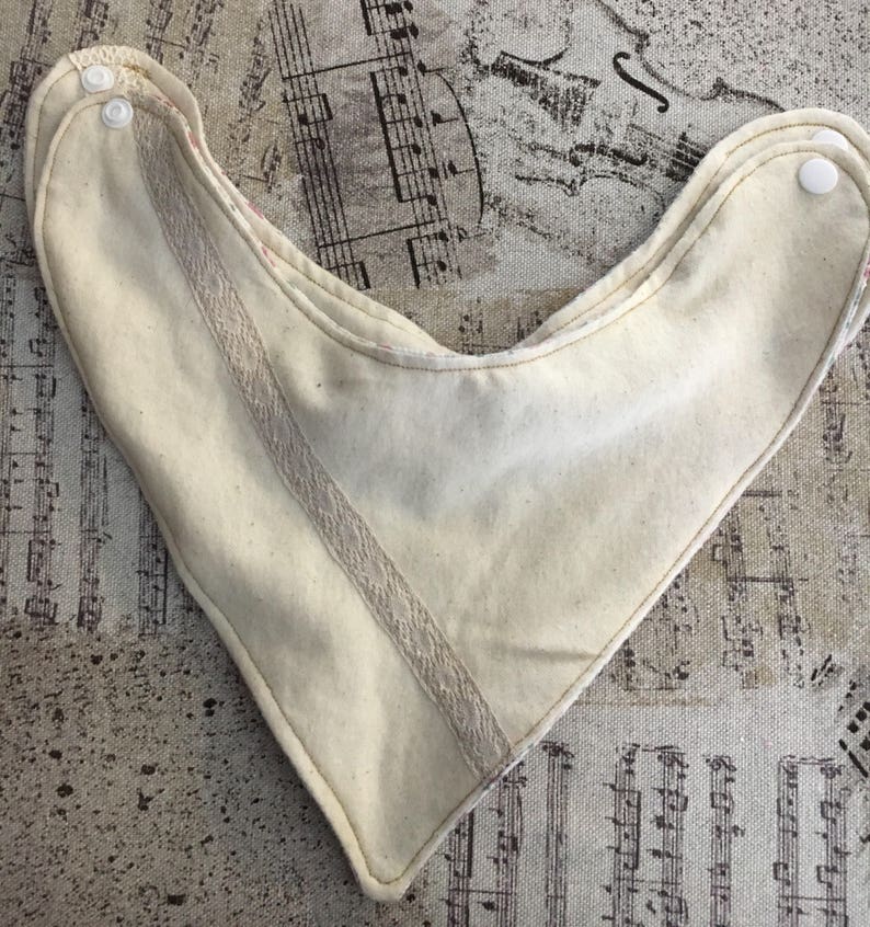 Pretty Baby Reversible Drool Bibs
