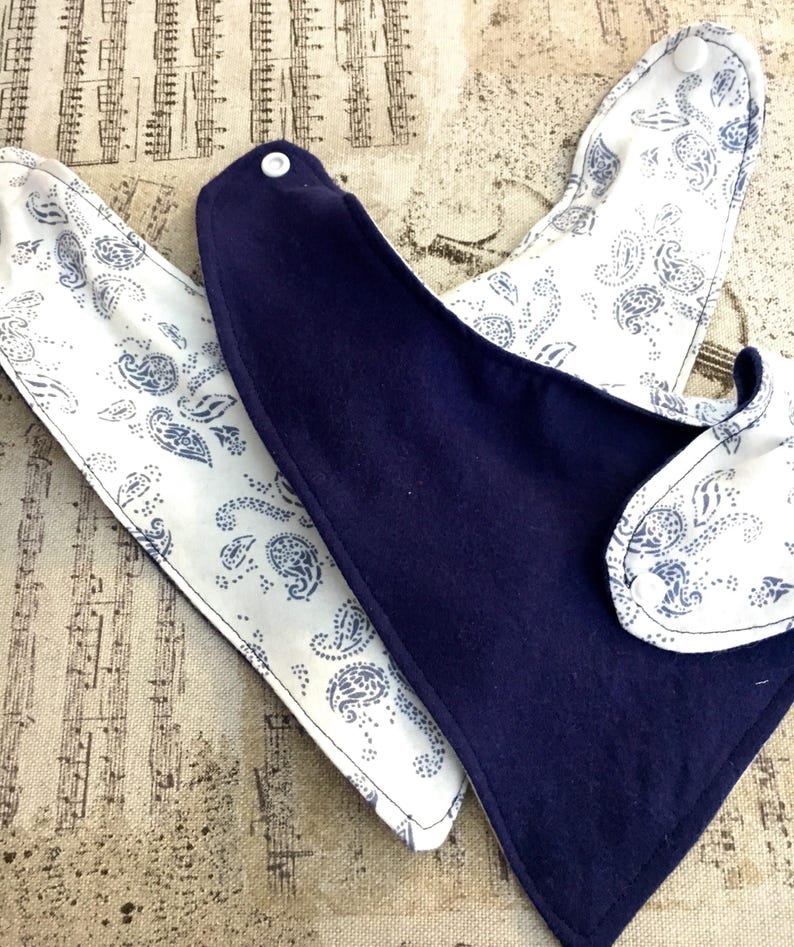 Pretty Baby Reversible Drool Bibs