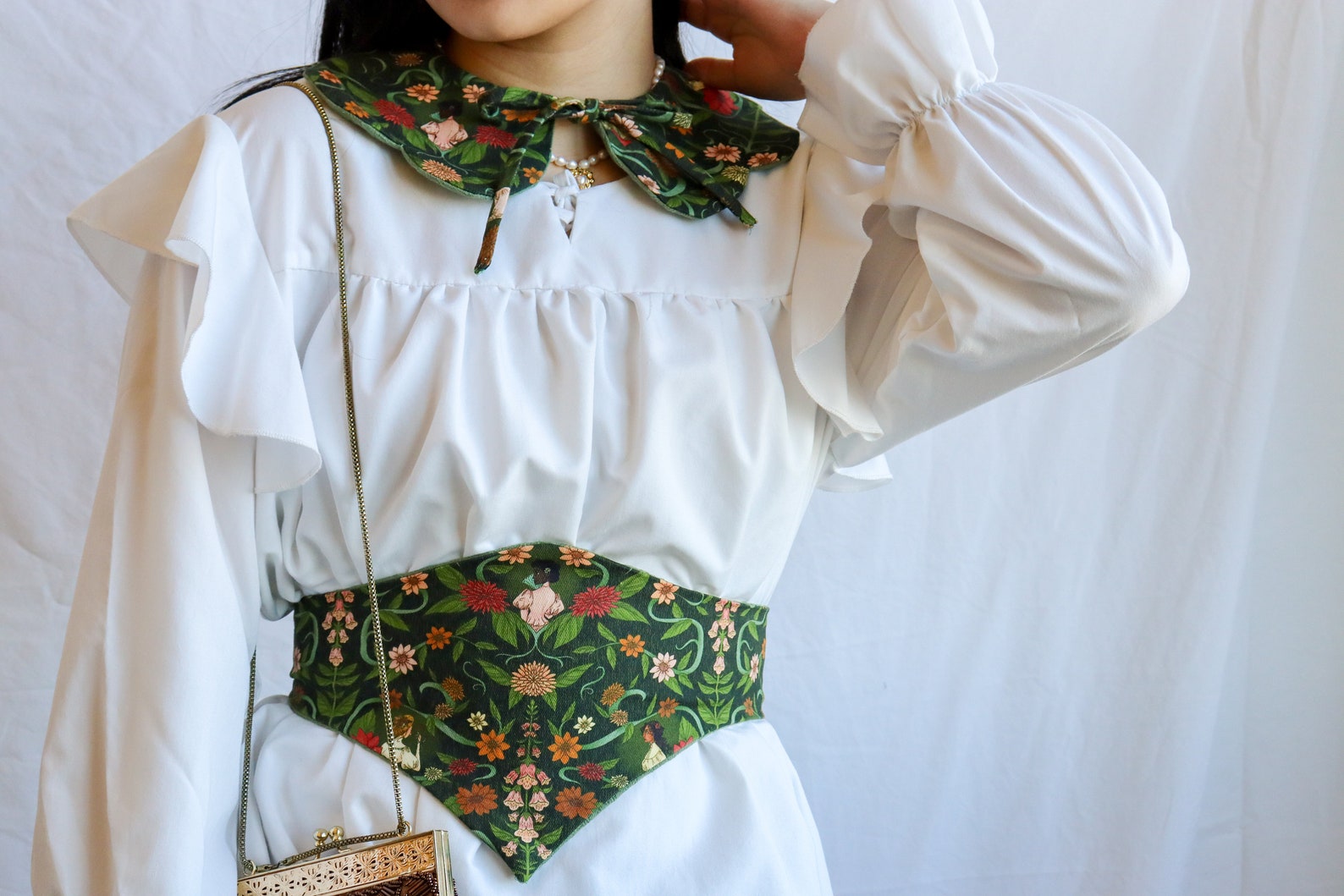 designer corset belt