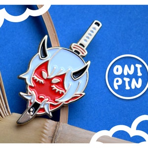 Oni Emaille Pin