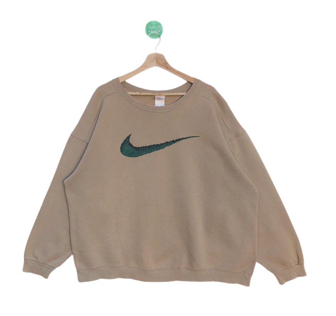 Girls90s Nike Swoosh Rare Colour Swoosh Logo Crewneck - Etsy