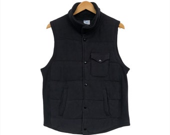 Champion Reverse weave vest/snap button pocket/L size/Black colour/small logo