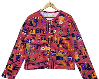 Vintage Agnes B. Snap Buttons Short Cardigan Made in Japan - Etsy