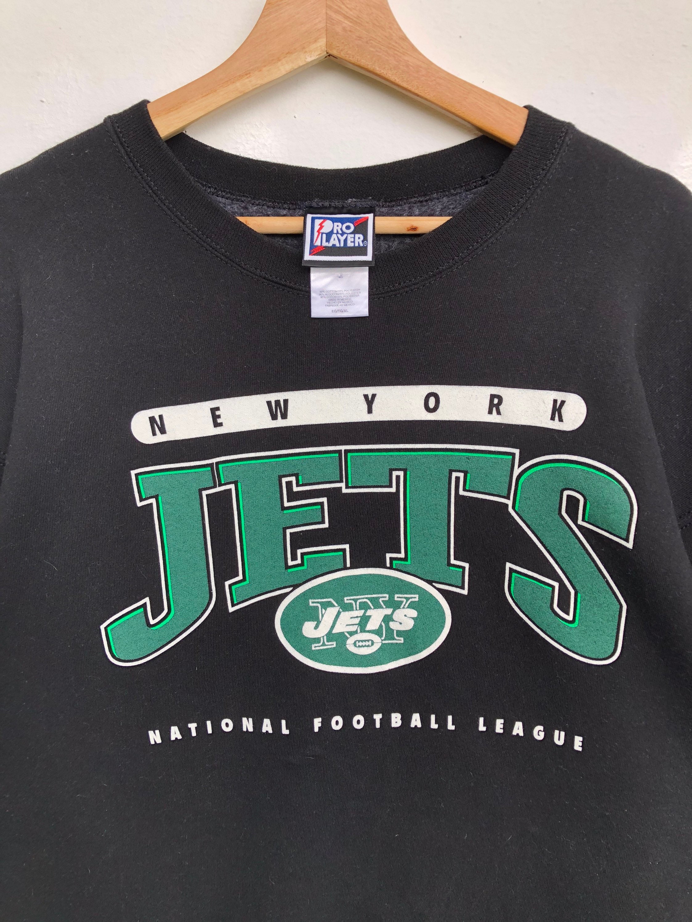VINTAGE The New York Jets NFL Team Printed crewneck | Etsy