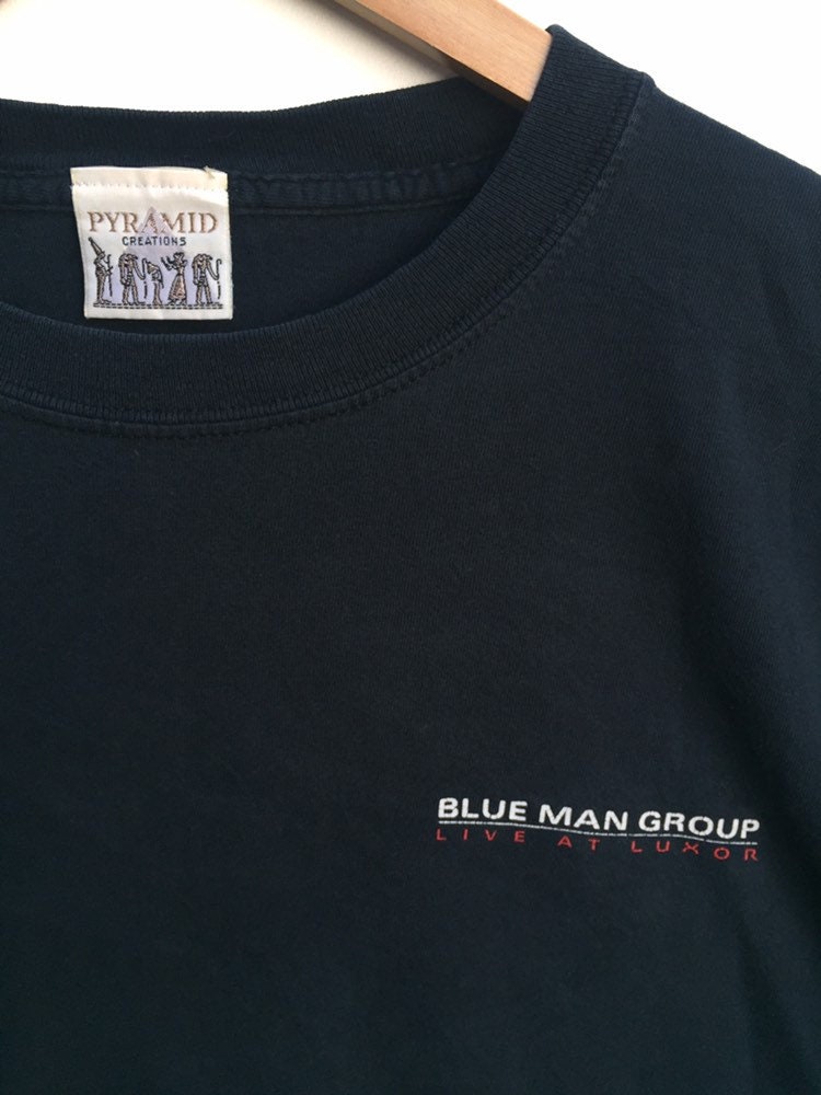 VINTAGE Blue Man Group Art Performance Tshirt Nice Design. - Etsy