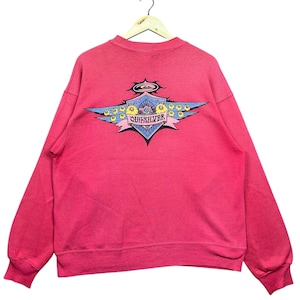 VINTAGE Distressed 90er Jahre Surfer Quecksilber Sweatshirt Pullover Pullover