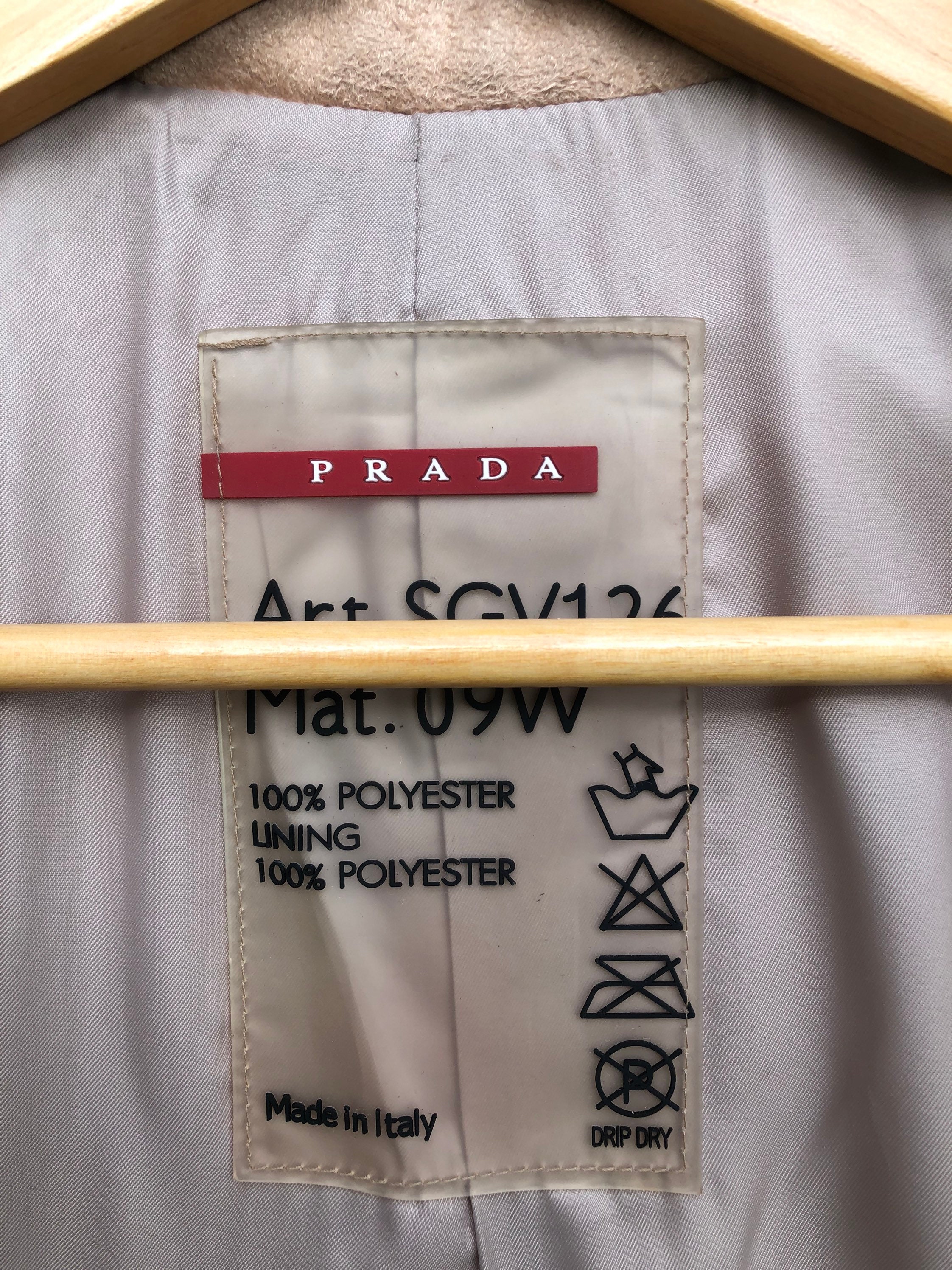 Prada hotsell sgv126 jacket