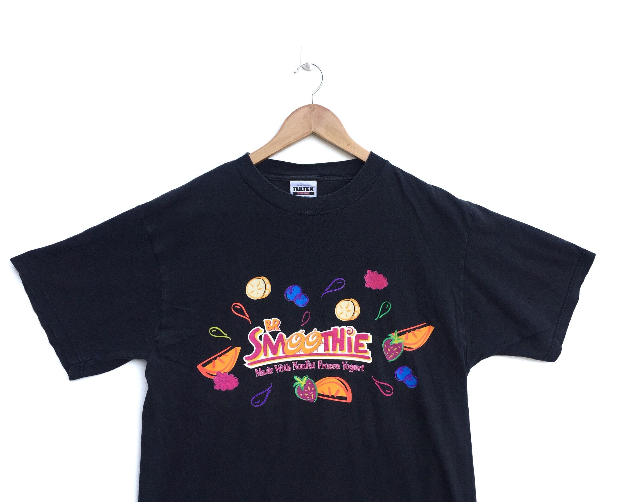 Vintage Baskin-Robbins Smoothie Tshirt Design op TULTEX Tag. | Etsy