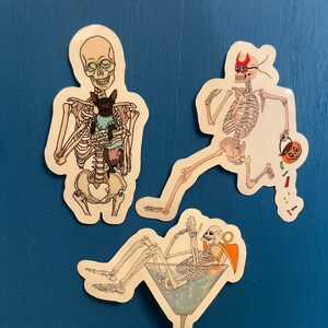 Skeleton Stickers