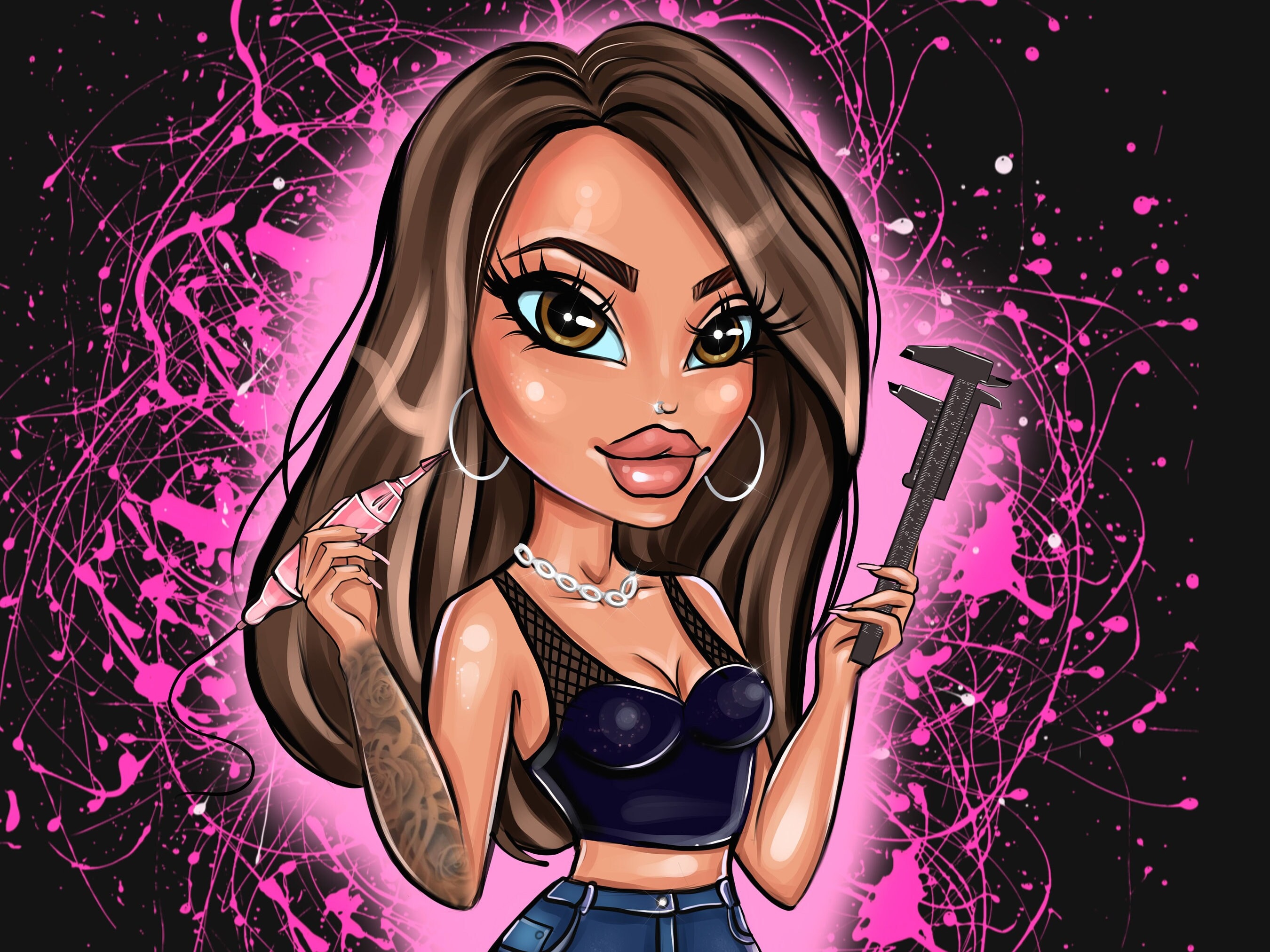 Bratz Valentines edit ❤️ Magnet for Sale by Redr0s3