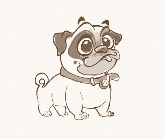 Pencil sketch / line art / hand drawing / black and white / | Etsy