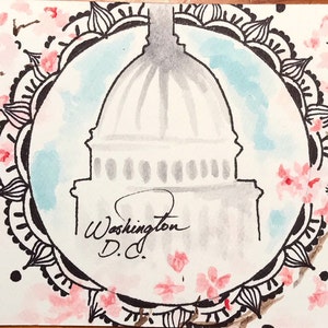 Washington D.C. Postcrard