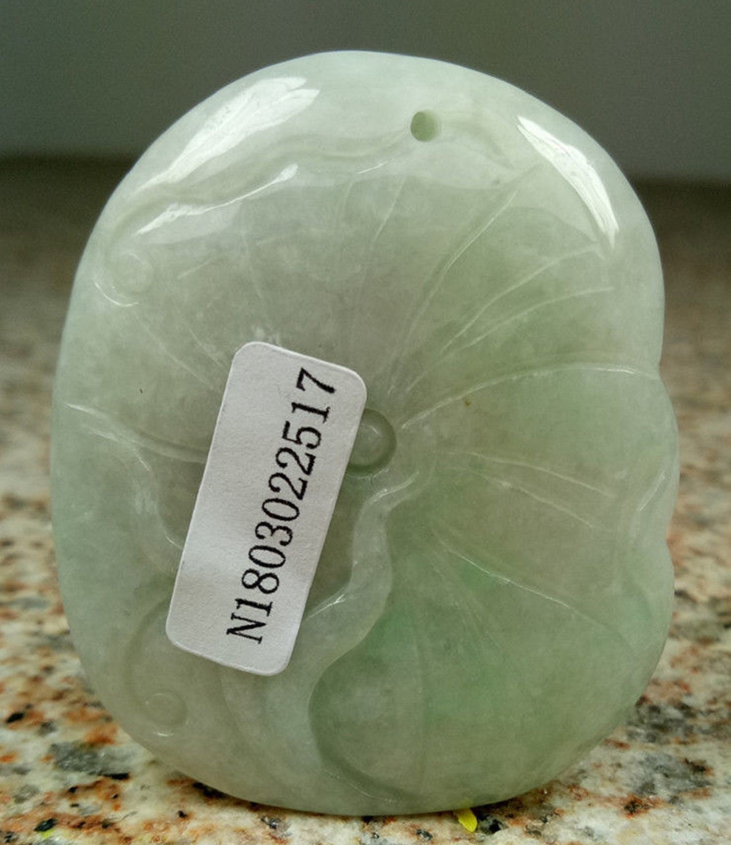 Certified light Green 100 Natural A Jade jadeite HandCarved Etsy