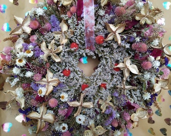 Natural wreath in 2 versions, 35 cm