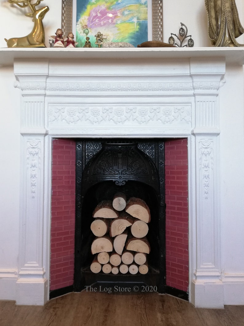 Decorative Round Display Logs Natural Ornamental Display Logs Etsy