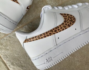 cheetah print air force 1