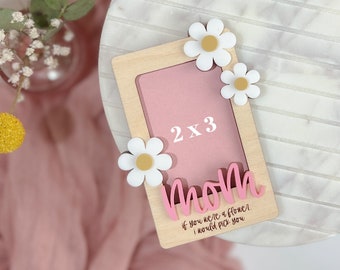 Daisy Magnet Photo Frame | Mother's Day | Picture Frame