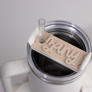 Tumbler Name Plate | Custom Stanley Name Plate | Personalized Tumbler Tag |  Stanley Cup Accessories