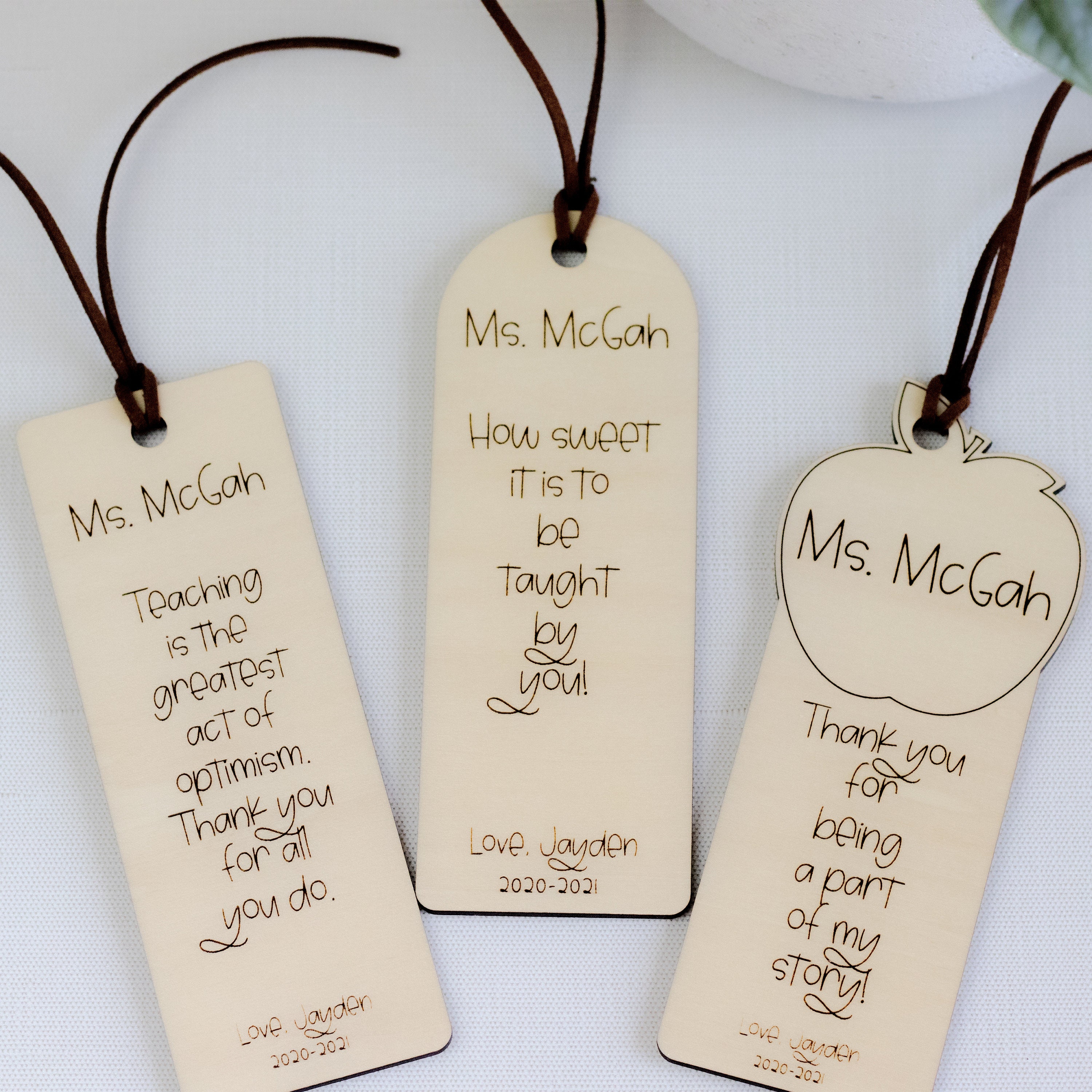 Teacher Appreciation Bookmark Teacher Gift Teachers Gift - Etsy