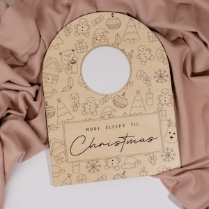 Christmas Countdown | Christmas Decoration | Xmas Sign | Days Til Christmas