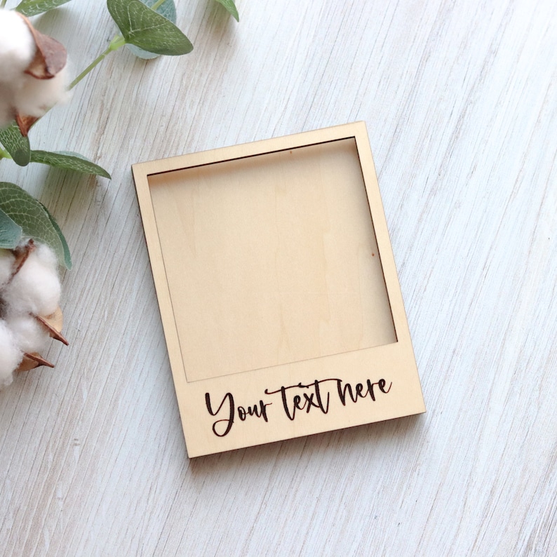 Polaroid Picture Frame Polaroid Frame Photo Frame Etsy