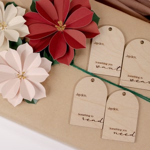 Something to Read | Something You Need | Something to Wear | Something You Want Tags | Christmas Tags | Christmas Gift Tag