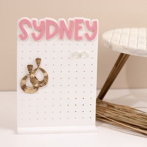 Earring Holder | Earring Stand | Tabletop Earring Stand | Earring Display | Earring Organizer | Jewelry Display