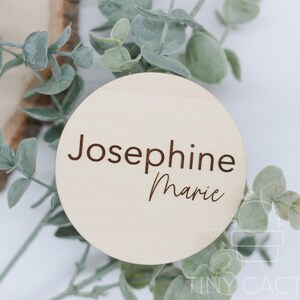 Birth Announcement Sign Photo Prop | Infant Name Tag | Birth Announcements | Hospital Announcement | Newborn Photo Prop | Baby Announcement