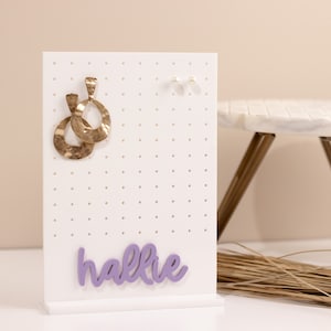 Earring Holder | Earring Stand | Tabletop Earring Stand | Earring Display | Earring Organizer | Jewelry Display