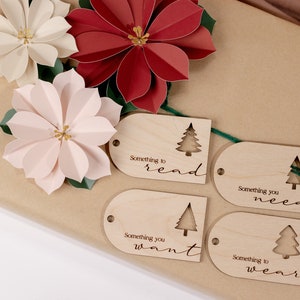 Something to Read | Something You Need | Something to Wear | Something You Want Tags | Christmas Tags | Christmas Gift Tag