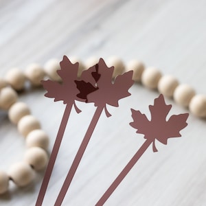 Fall Leaves Drink Stirrers | Swizzle Sticks | Stir Stick | Stir Sticks | Fall | Autumn | Thanksgiving