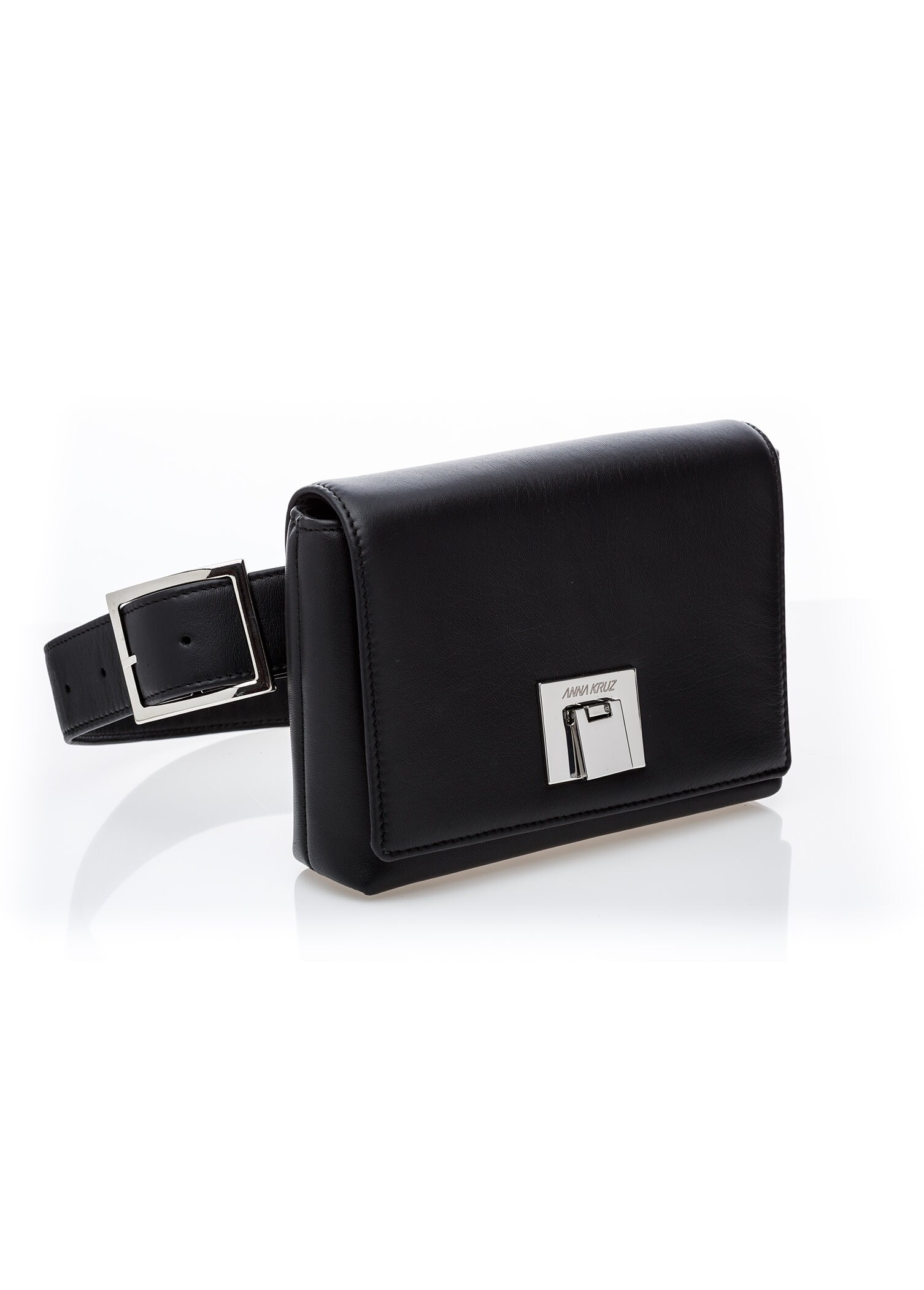 CLASSIC BELT BAG Black Leather Bag for Women Black Belt - Etsy