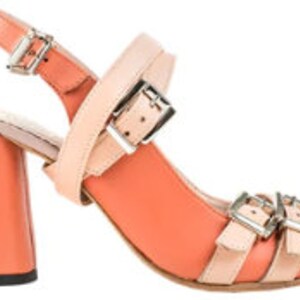 KORAAL sandalen met bandjes Echt leren platformschoenen Hoge stevige stevige hakken Enkelbandje sandalen Zomerschoenen Open teen mode schoenen dames