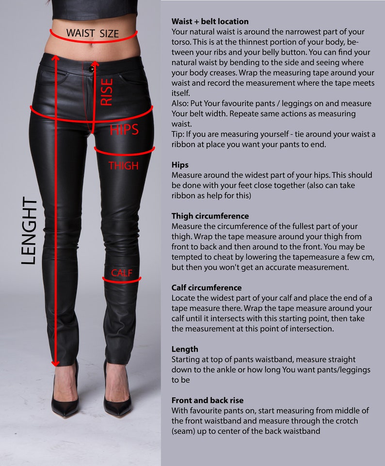 BURGUNDY LEATHER LEGGINGS Classic leggings for women Stretch image 9