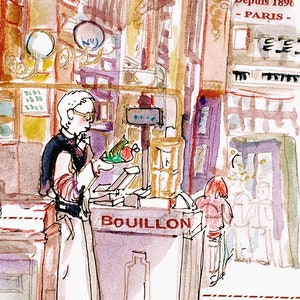 Carte Postale de Paris Le Bouillon Chartier image 1