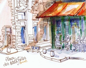 Carte Postale de Paris « La boulangerie Le Moulin de la Vierge »