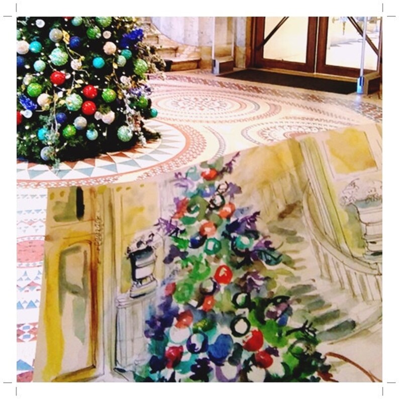 Carte Postale de Paris « Noël au Printemps » image 3