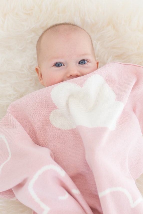 personalized organic baby blanket