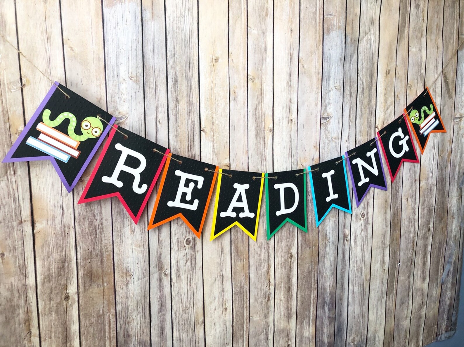 Reading Banner Classroom Decor Back to School Teacher - Etsy Israel