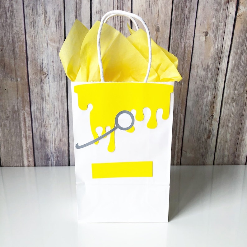 Art Party Favor Bags Painting Party Goody Bags Treat Bags Etsy